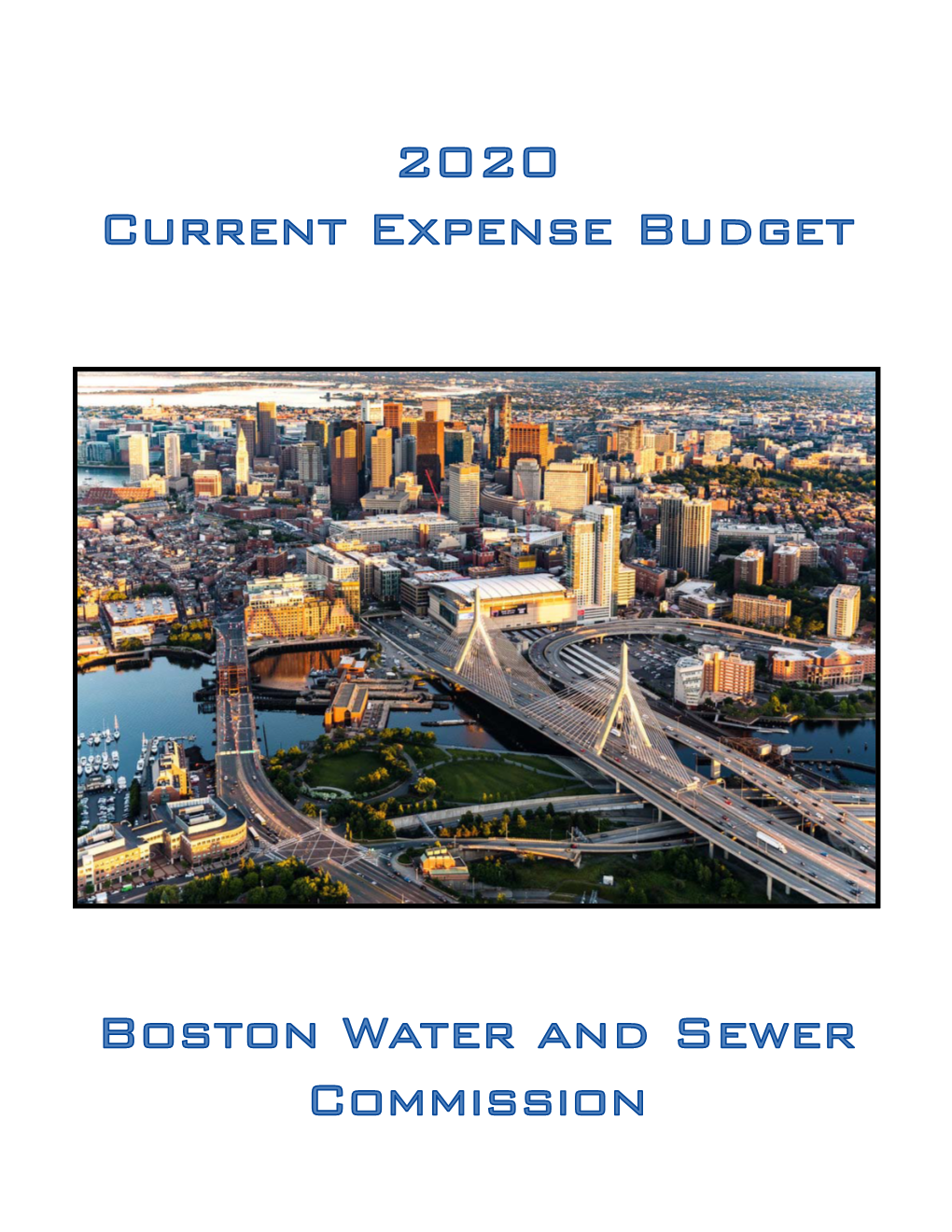2020 Expense Budget