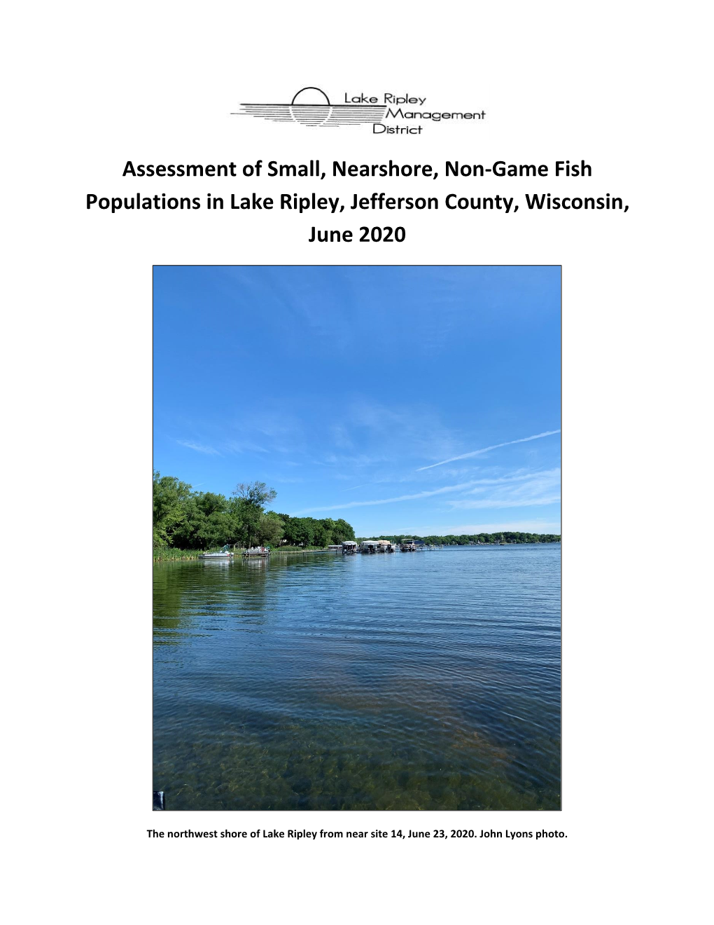 2020 Assessment of Nearshore Fish Populations