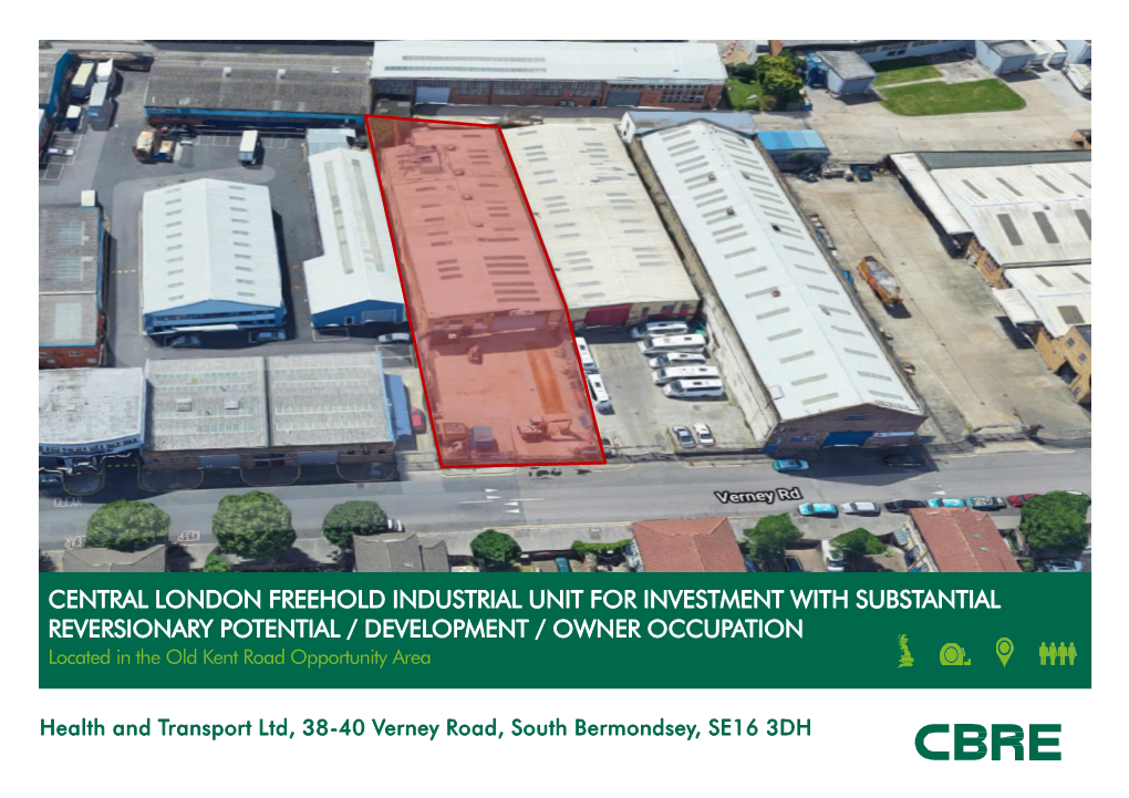 Central London Freehold Industrial Unit For