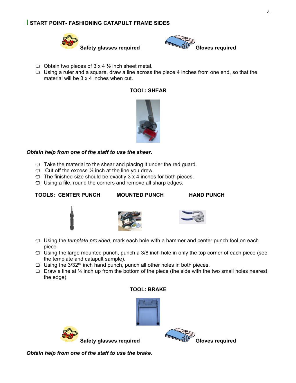 1Start Point- Fashioning Catapult Frame Sides