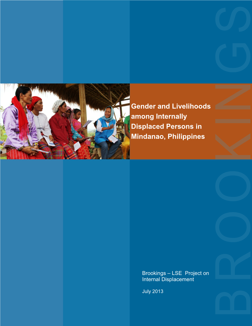 Gender and Livelihoods Among Internally Displaced Persons in Mindanao, Philippines