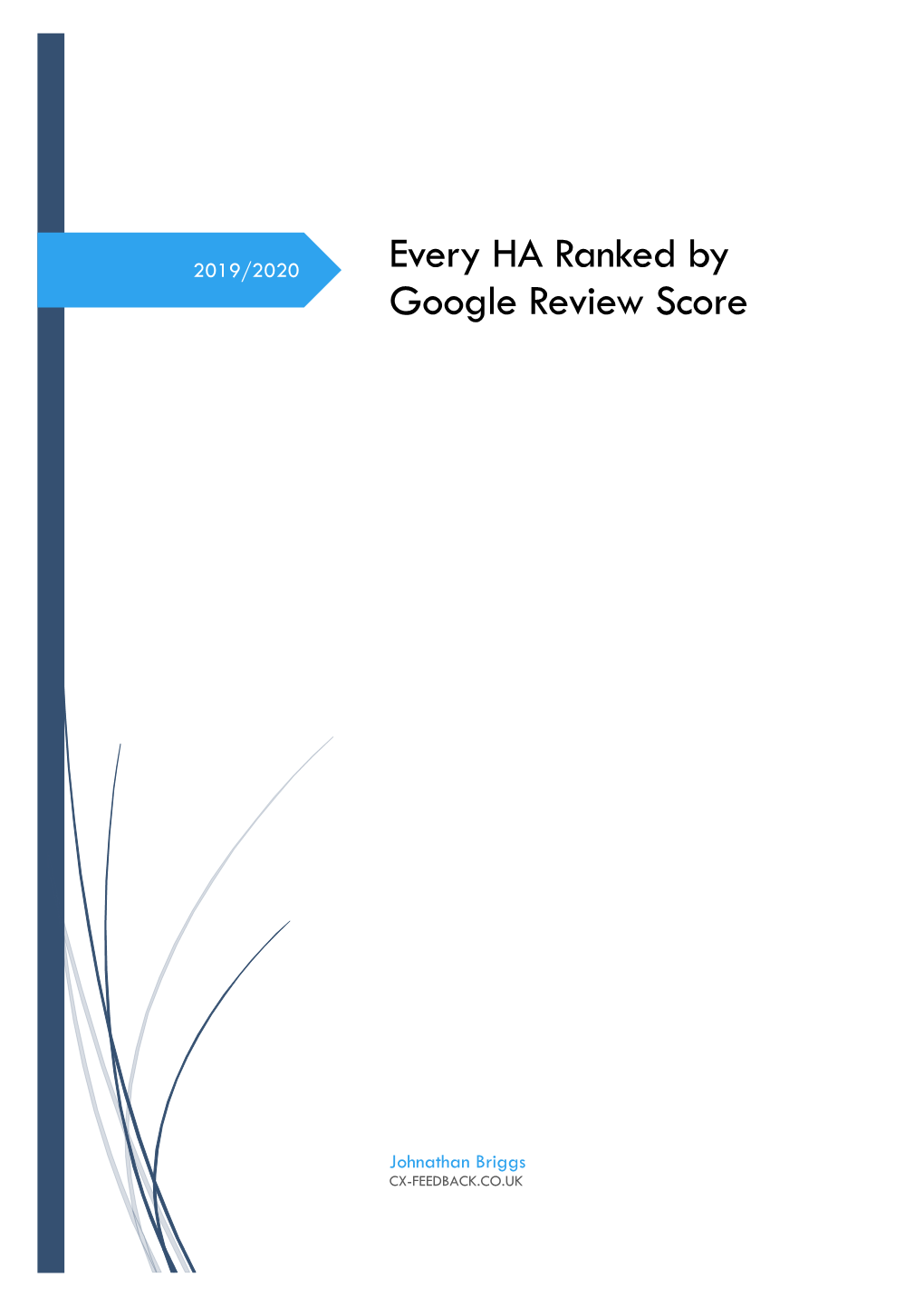 Every HA Ranked by Google Review Score