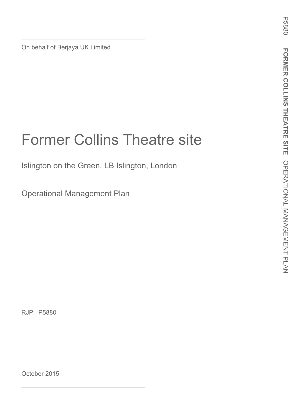 Former Collins Theatre Site