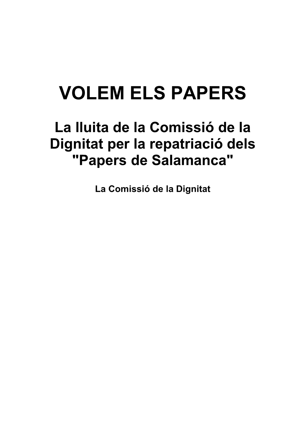 Volem Els Papers