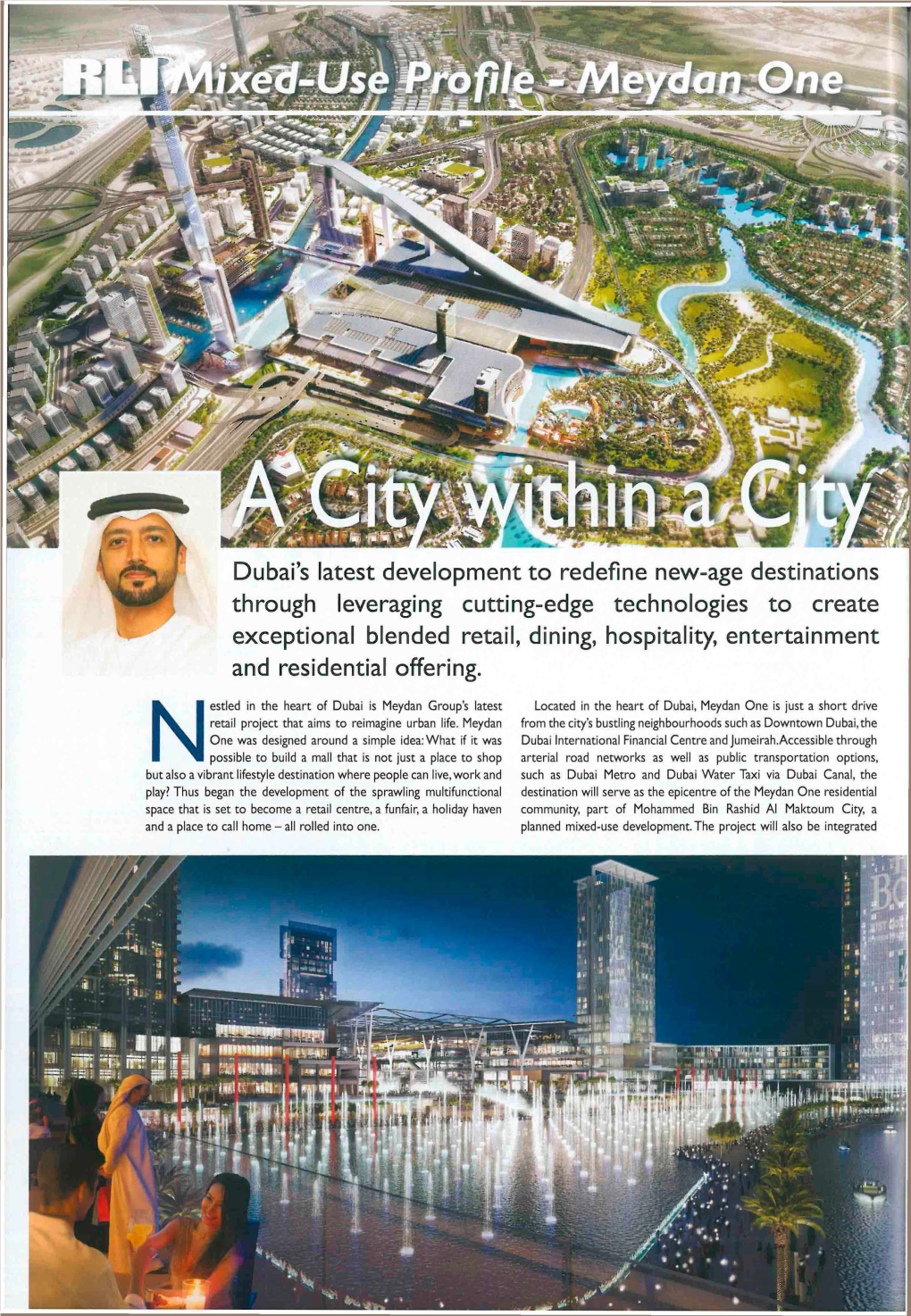 Dubai's Latest Development to Redefine New-Age Destinations Through