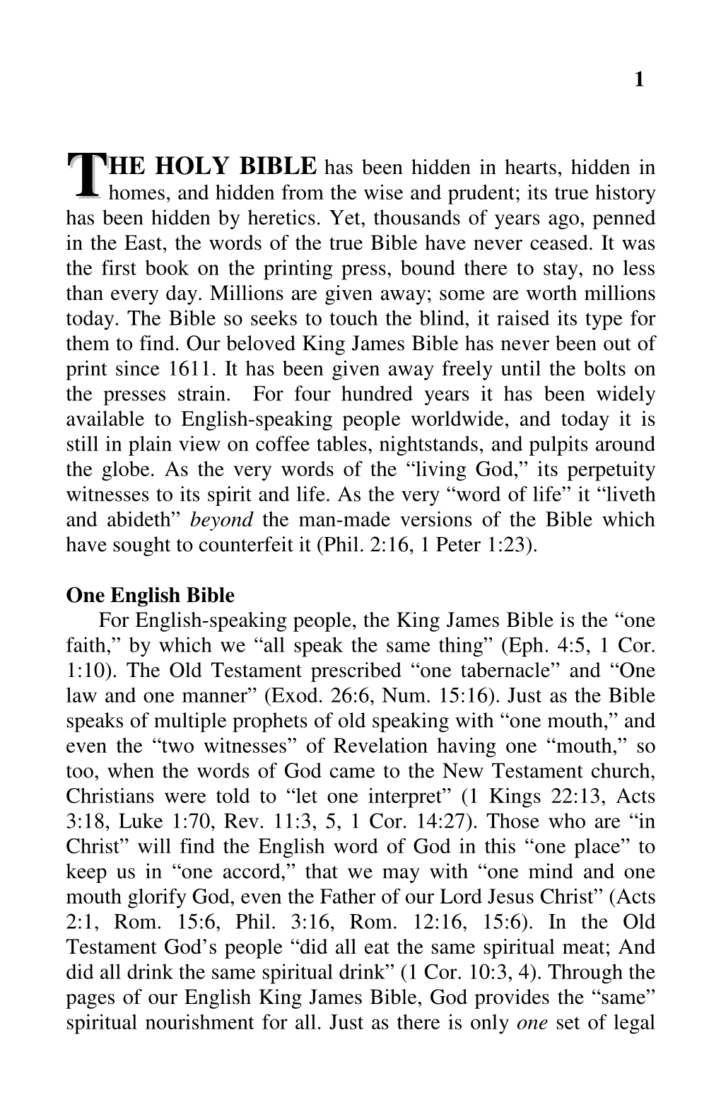 THE HIDDEN HISTORY of the ENGLISH SCRIPTURES 3 Were Originally Written