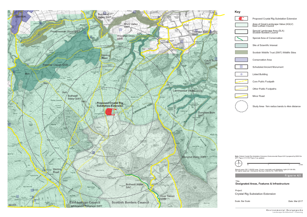 Key East Lothian Council Scottish Borders Council Stenton