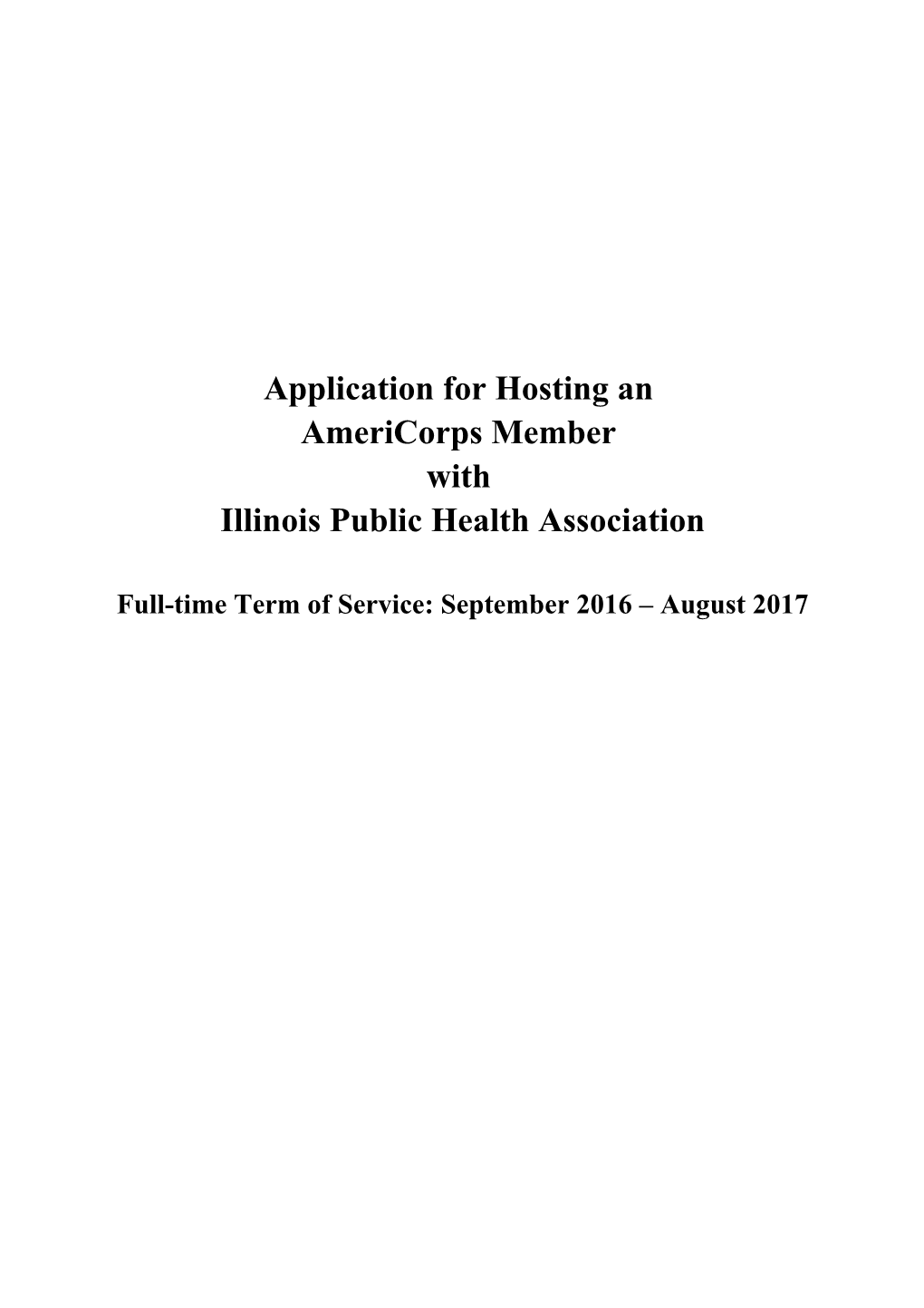 Illinois Public Health Association