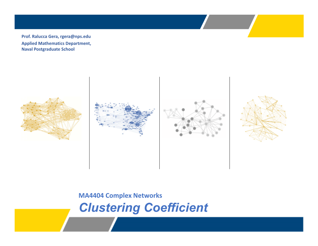 Clustering Coefficient