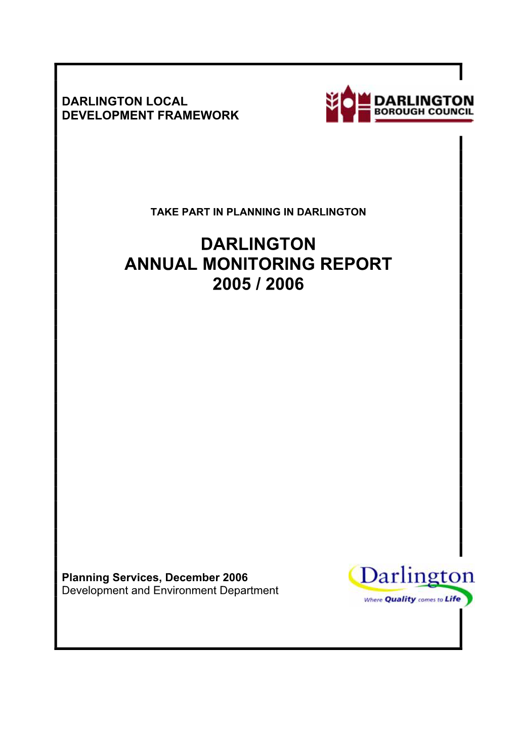 Annual Monitoring Report 2005/06