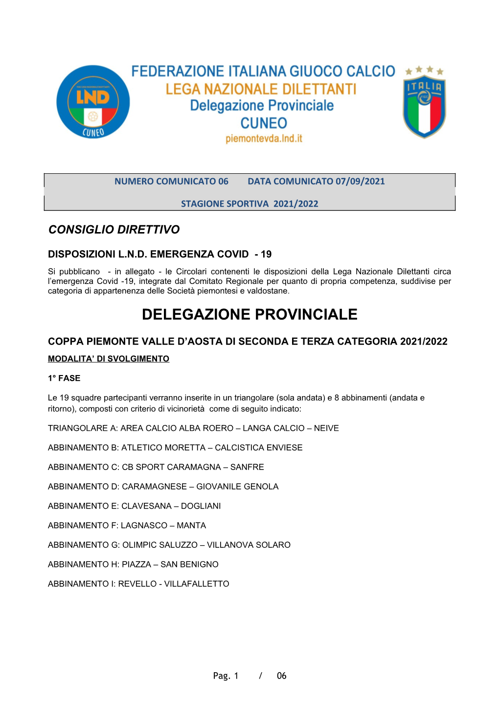 Delegazione Provinciale