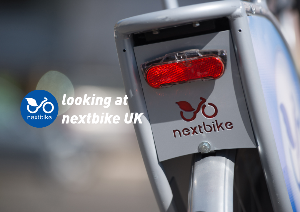 Looking at Nextbike UK 250,000 Rentals on 12Th June 2016, Nextbike Saw Its 250,000Th Rental in the United Kingdom