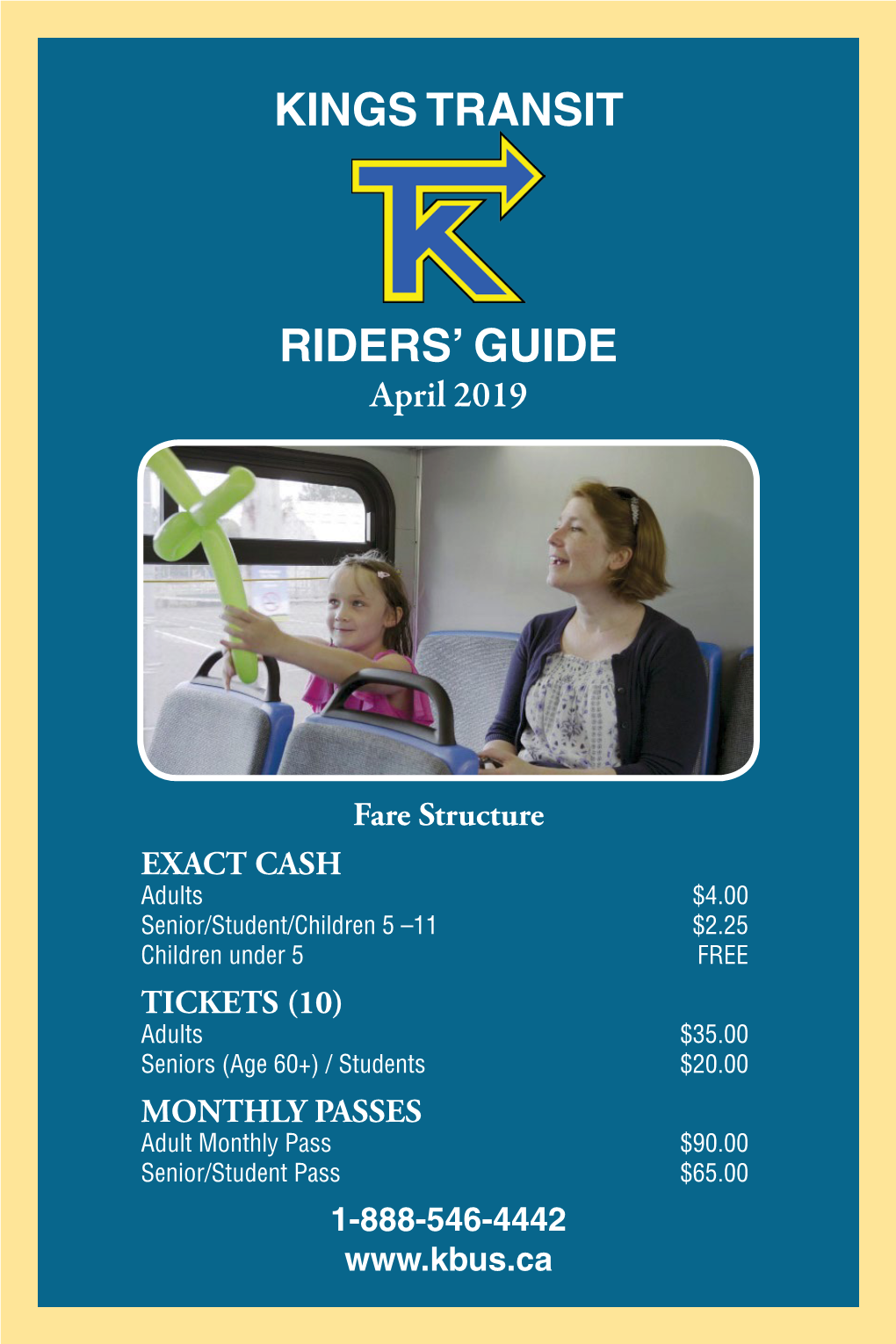 Kings Transit Riders' Guide