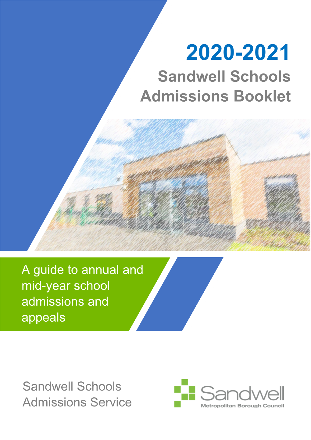 2020-2021 Sandwell Schools Admissions Booklet