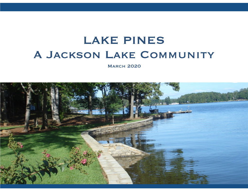 Lake Pines Flyer