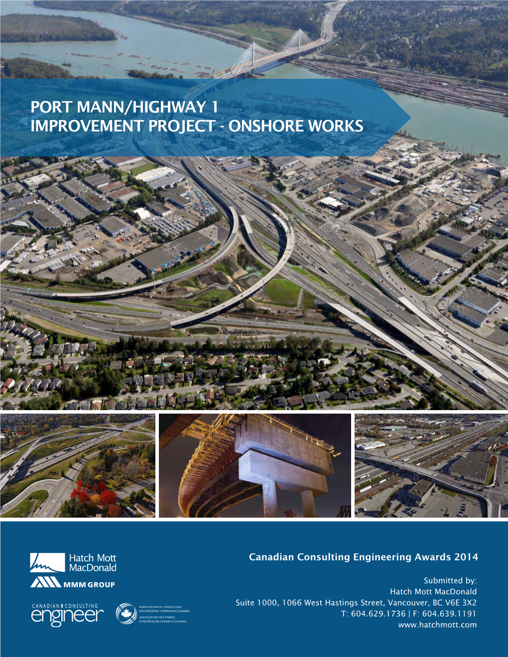 Port Mann/Highway 1 Improvement Project - Onshore Works