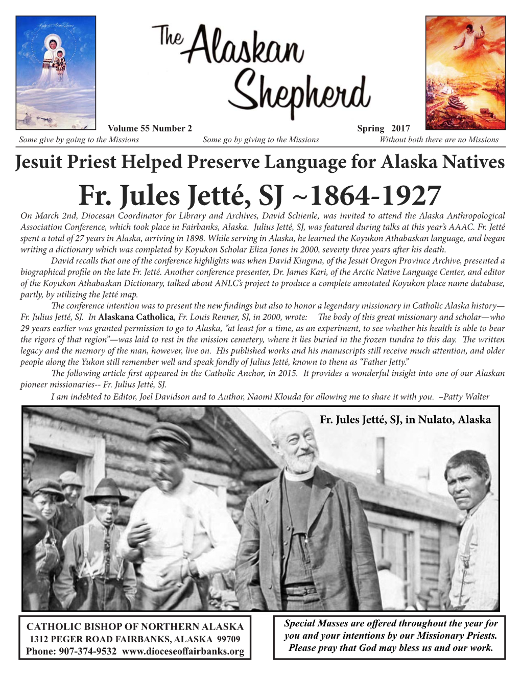 Fr. Jules Jetté, SJ ~1864-1927