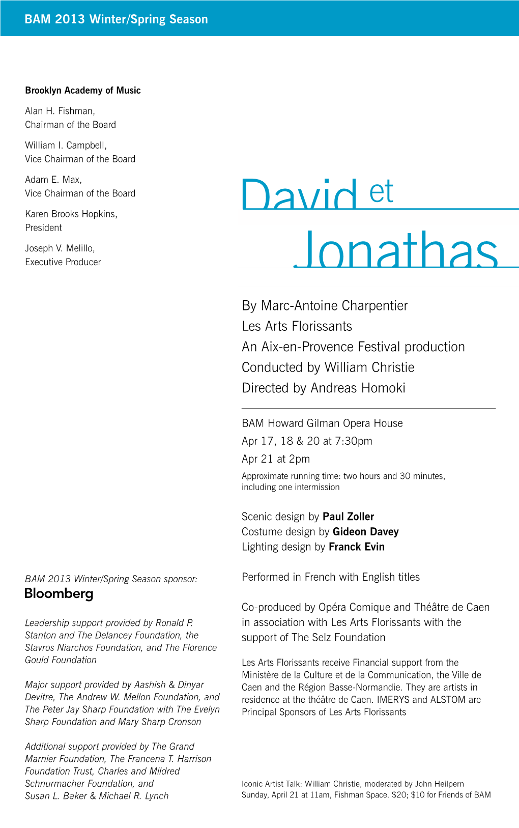 David Et Jonathas