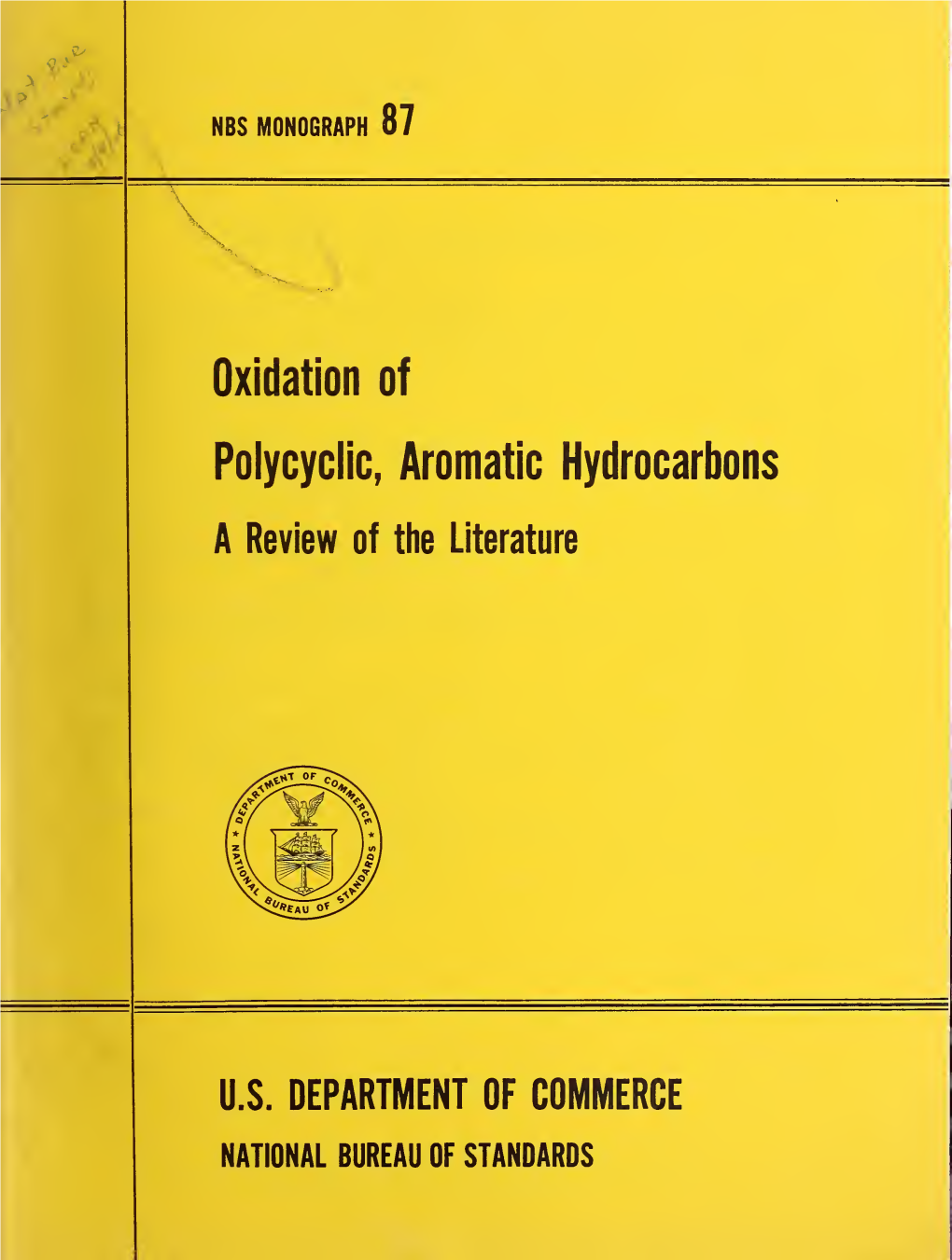 Oxidation of Polycyclic, Aromatic Hydrocarbons 3 3.1