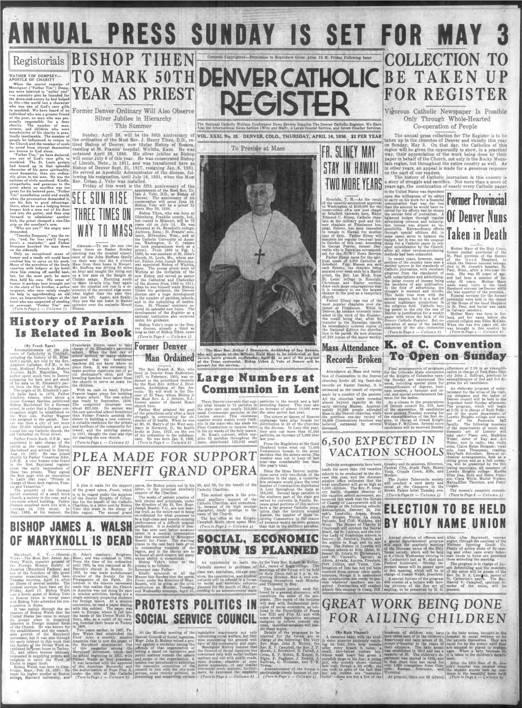 The Denver Catholic Register