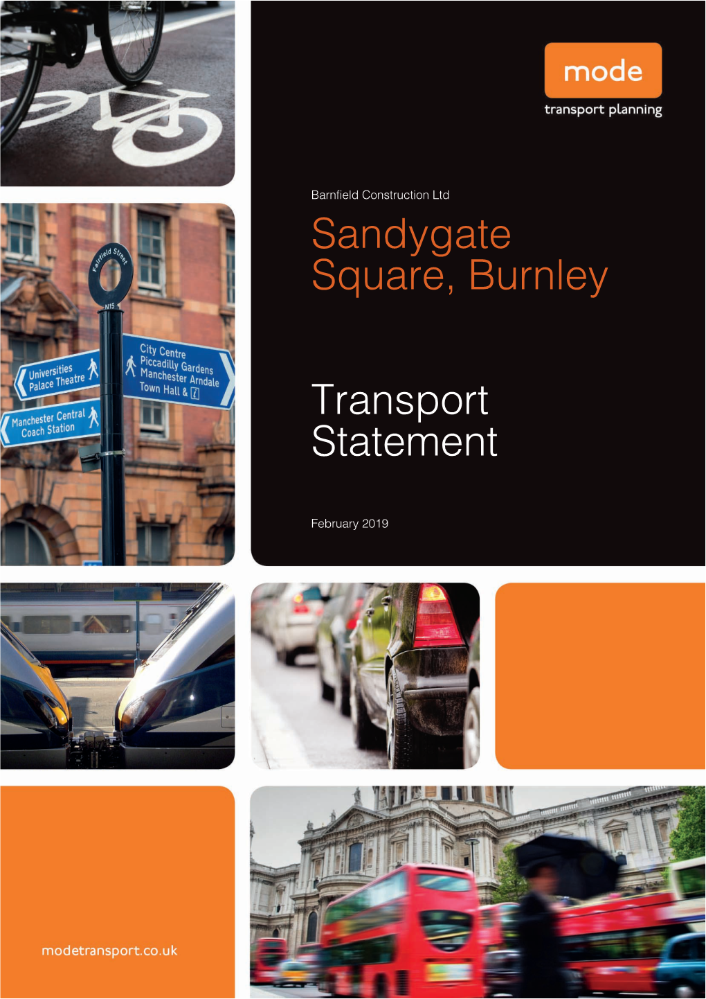 Sandygate Square, Burnley Transport Statement