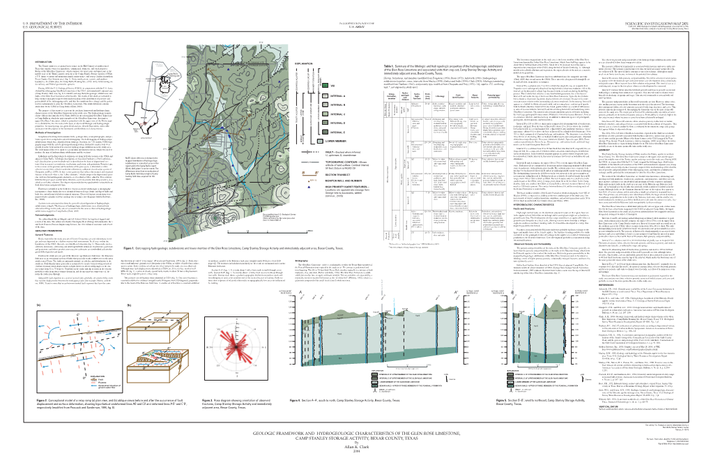 Geologic Framework and Hydrogeologic Characteristics of the U.S