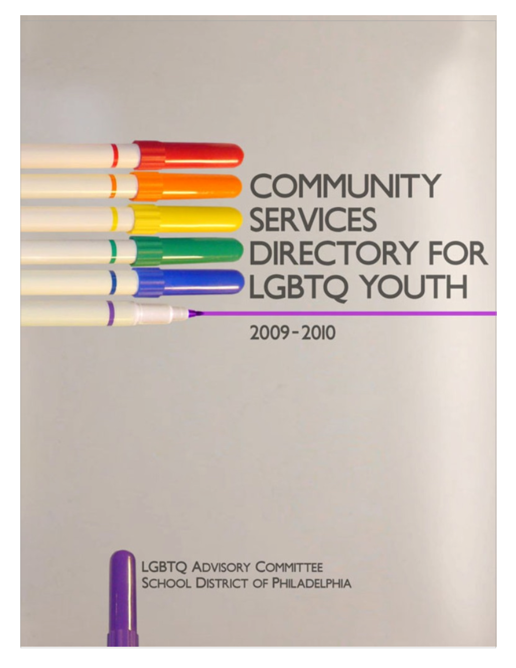 LGBTQ Youth-Serving Philadelphia Agencies (Cont.)