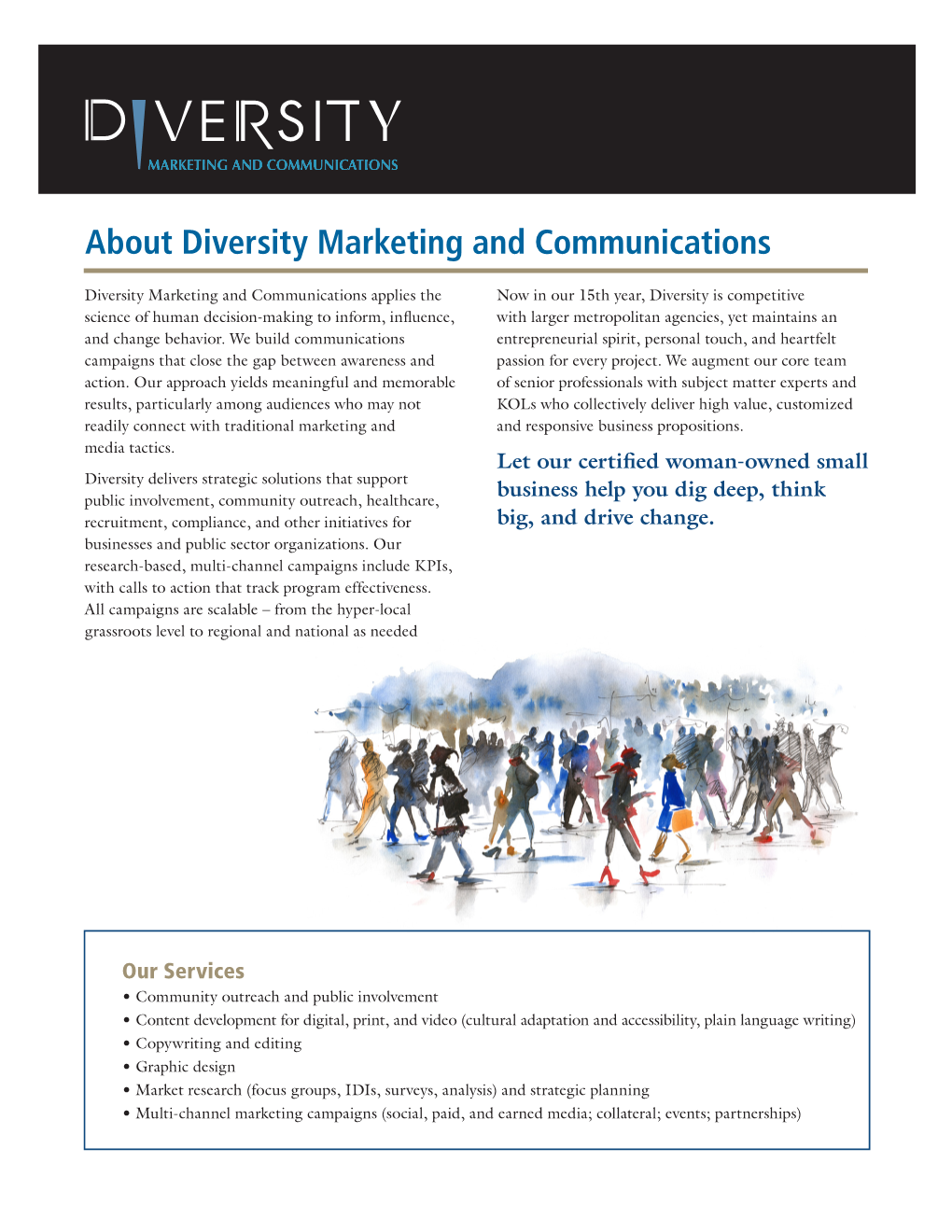 About Diversity Marketing and Communications