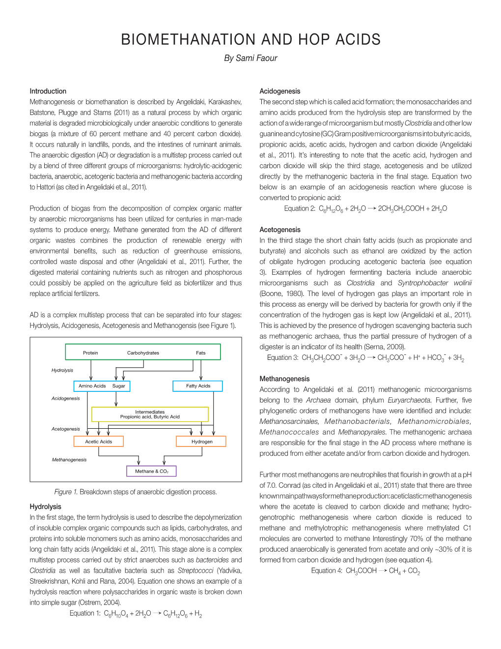 BIOMETHANATION and HOP ACIDS by Sami Faour