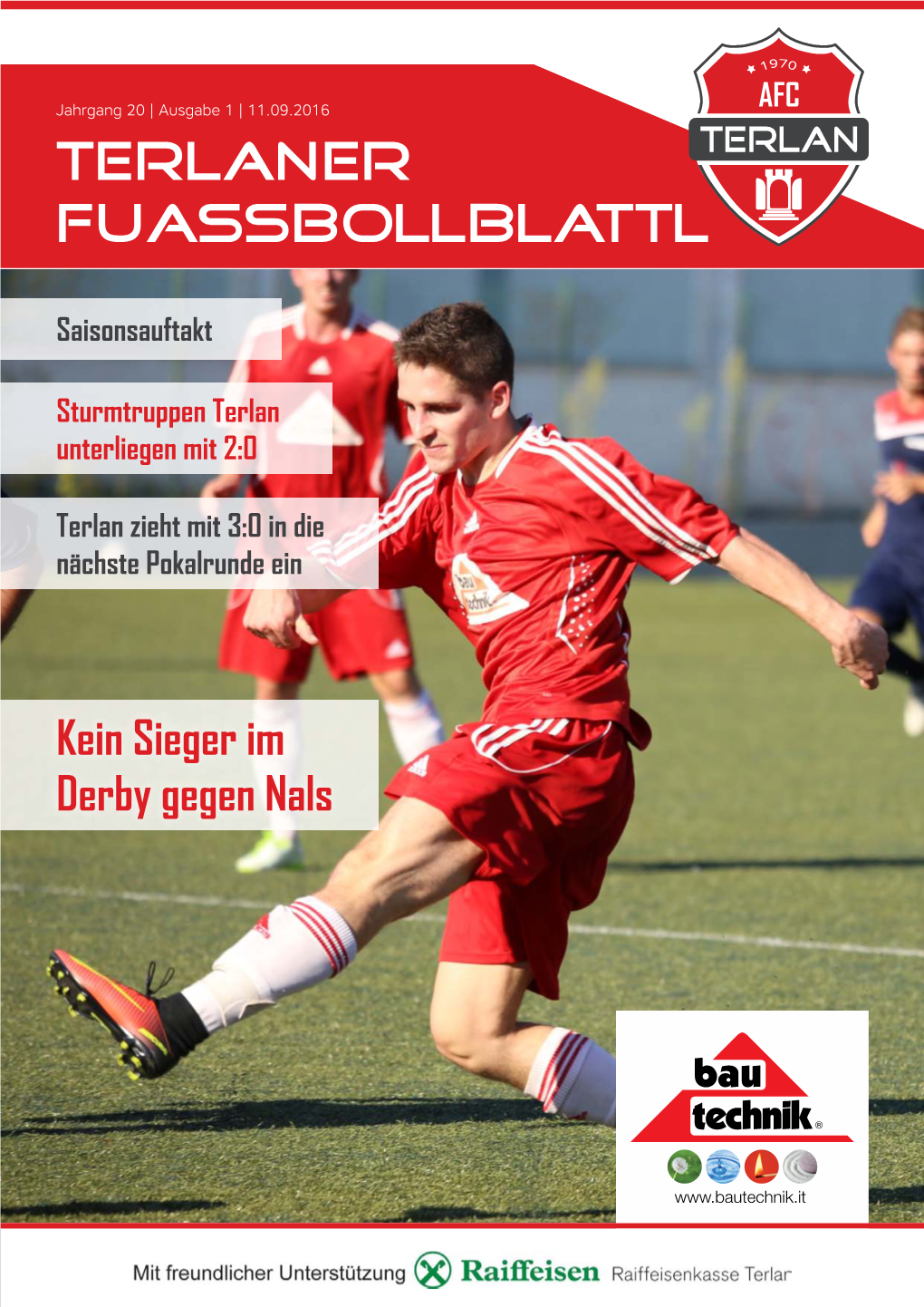 Ausgabe 1 Vom 11.09.2016