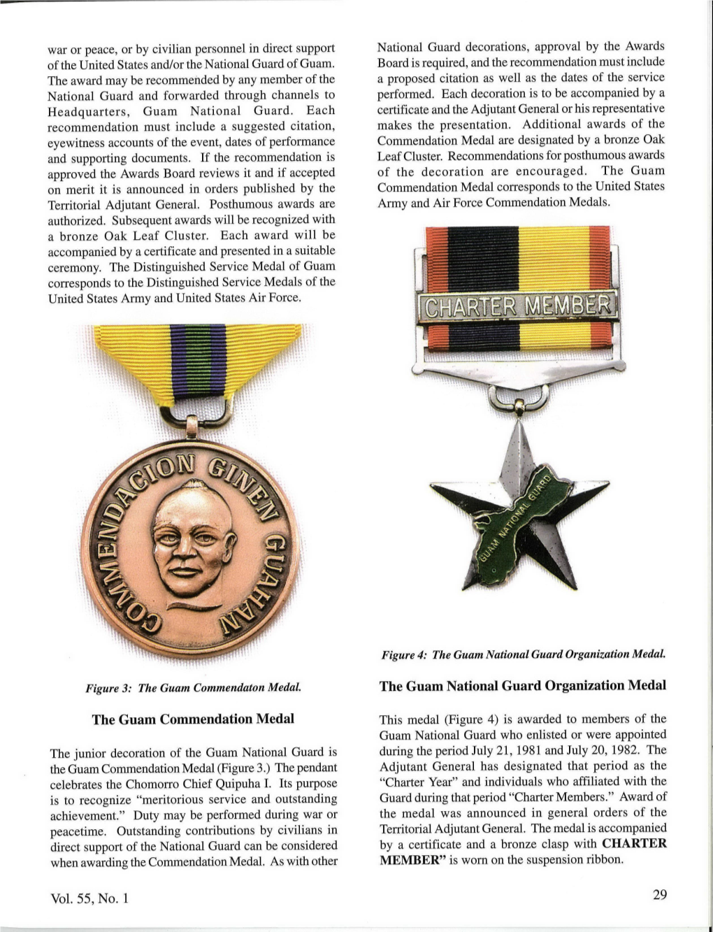 The Guam National Guard Organization Medal