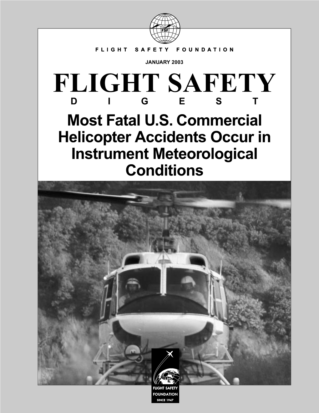 Most Fatal U.S. Commercial Helicopter Accidents Occur In