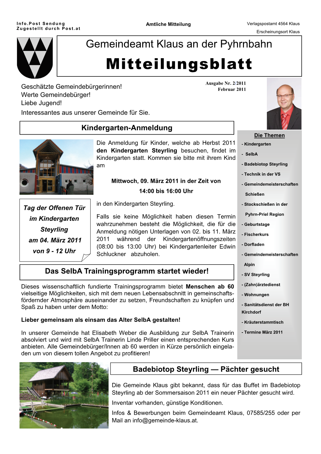 Mitteilungsblatt