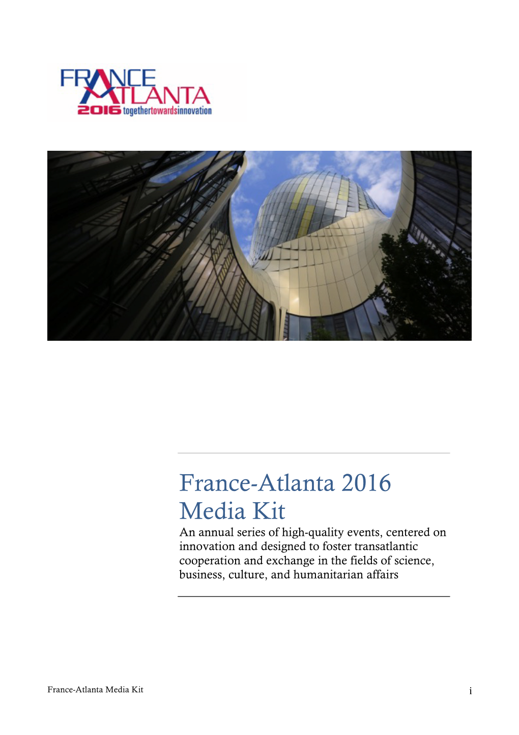 France-Atlanta 2016 Media