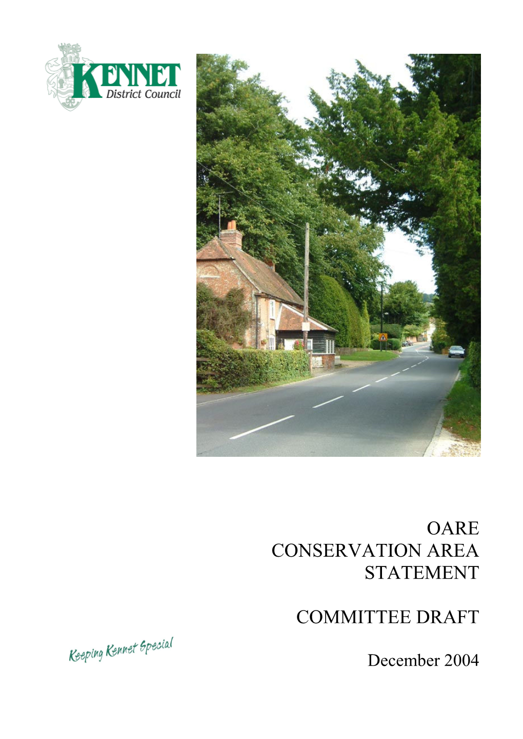 Oare Conservation Area Statement Committee Draft