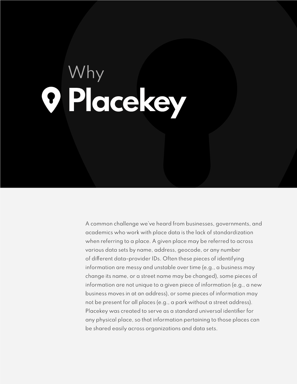 Placekey Technical White Paper