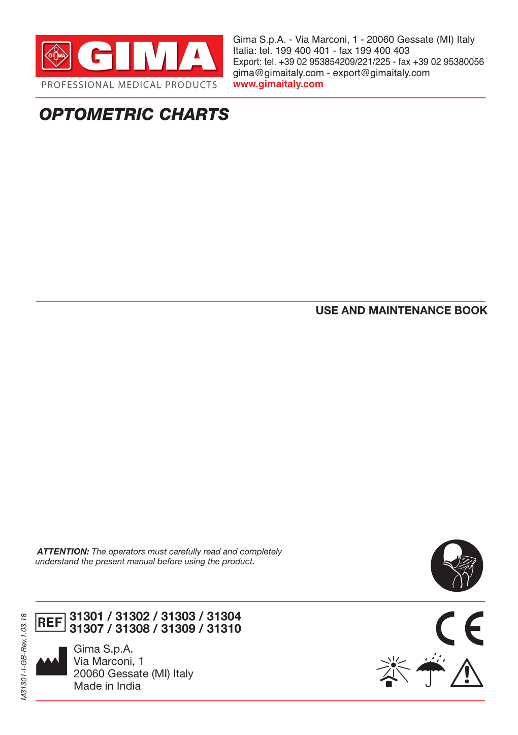 Optometric Charts