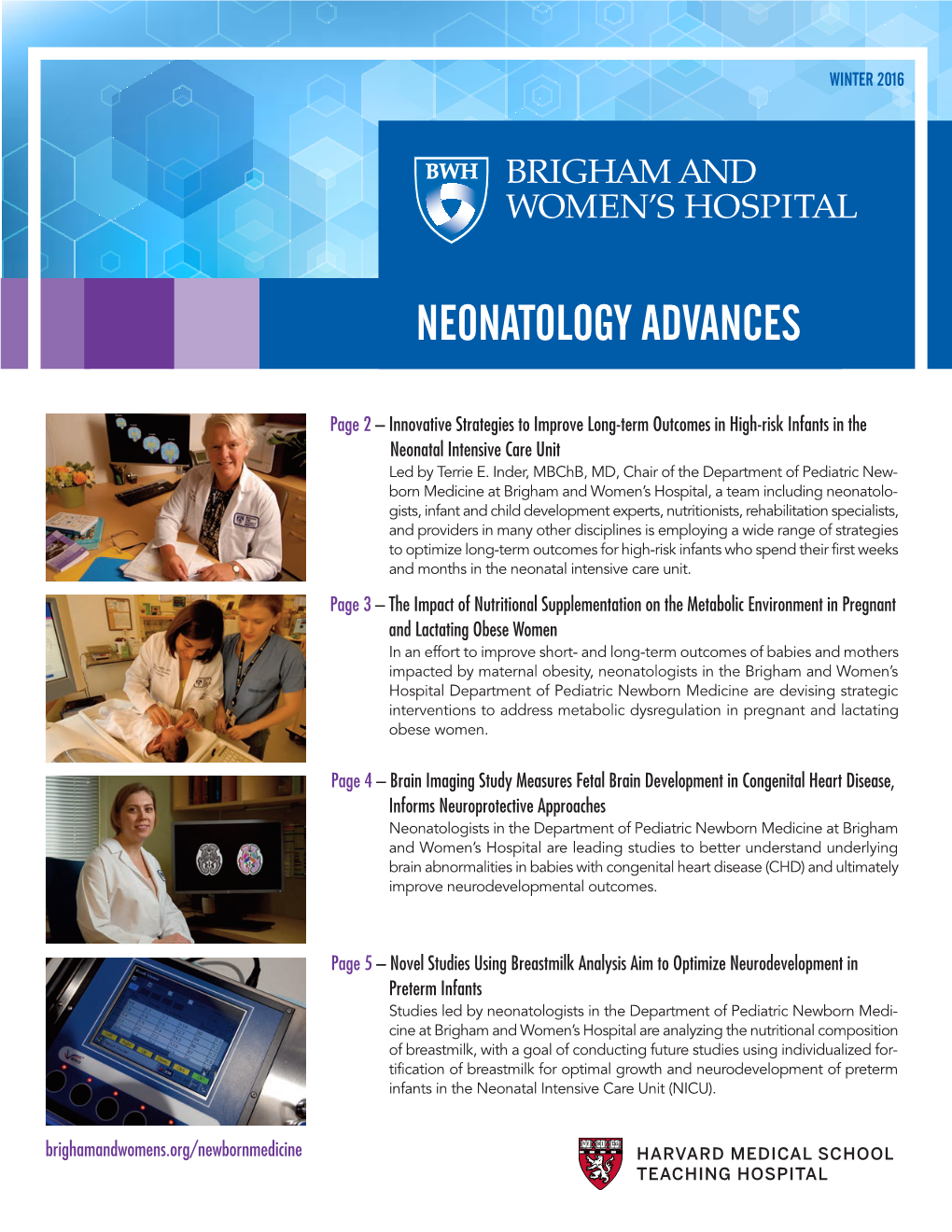 Neonatology Advances Newsletter