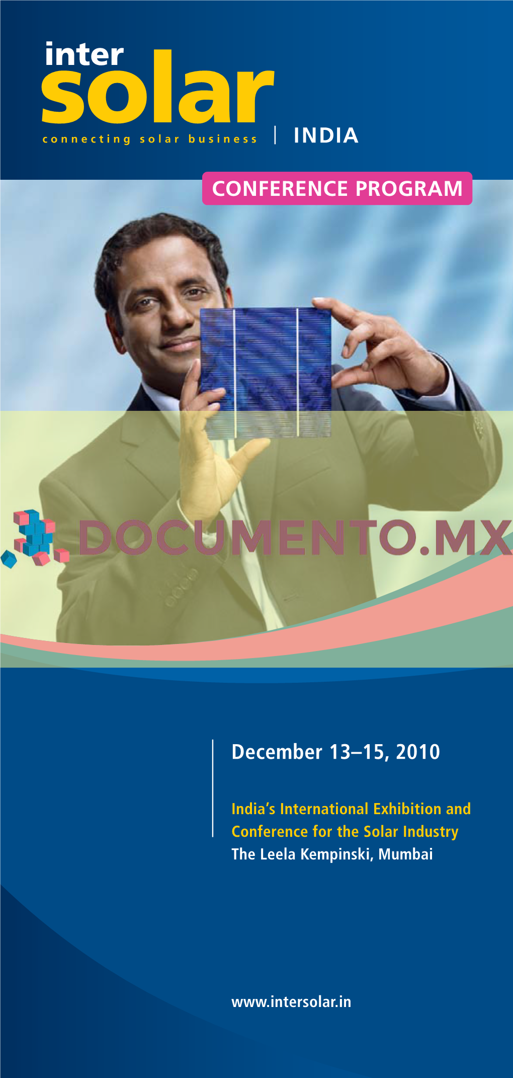 December 13–15, 2010 CONFERENCE PROGRAM