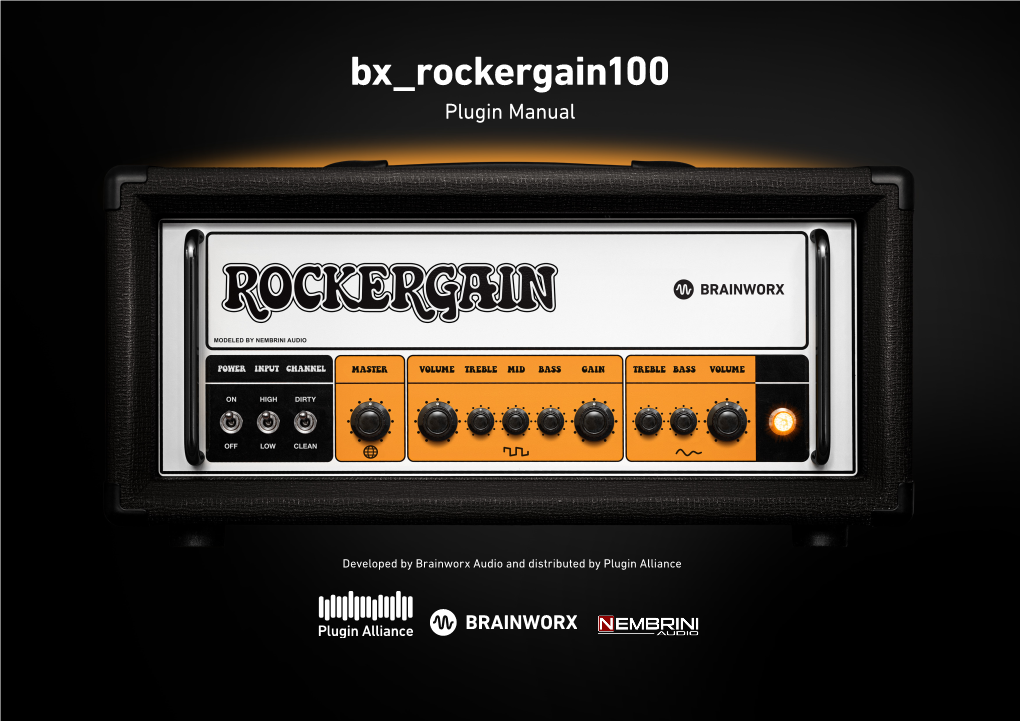 Bx Rockergain100 Plugin Manual