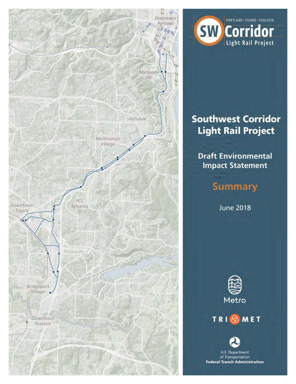 Southwest Corridor Light Rail Project Draft