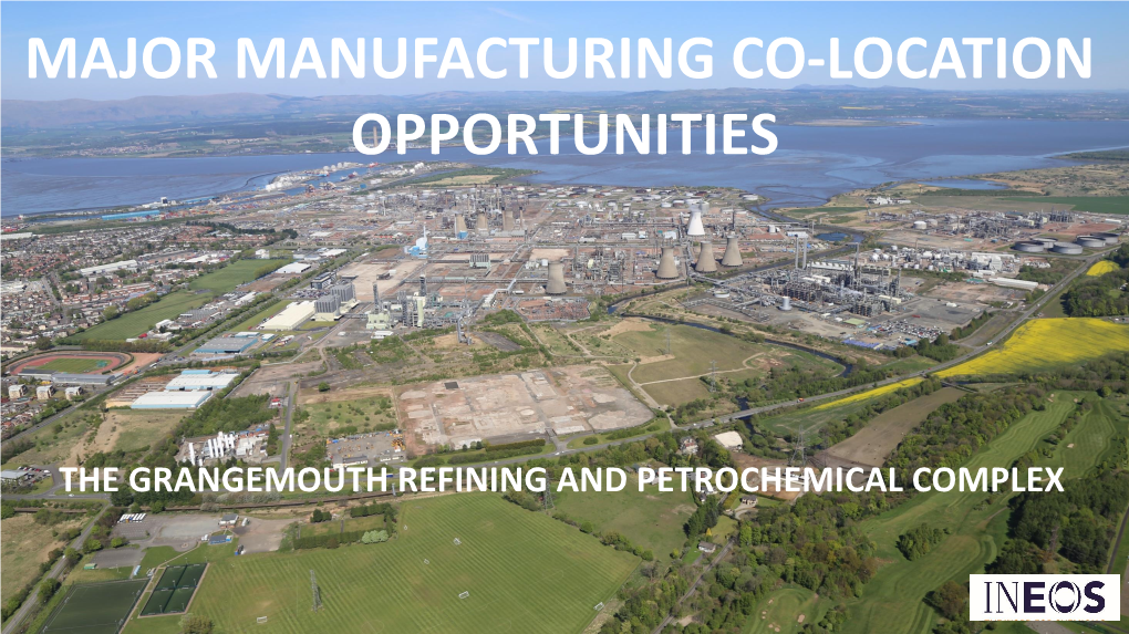 Major Manufacturing Co-Location Opportunities