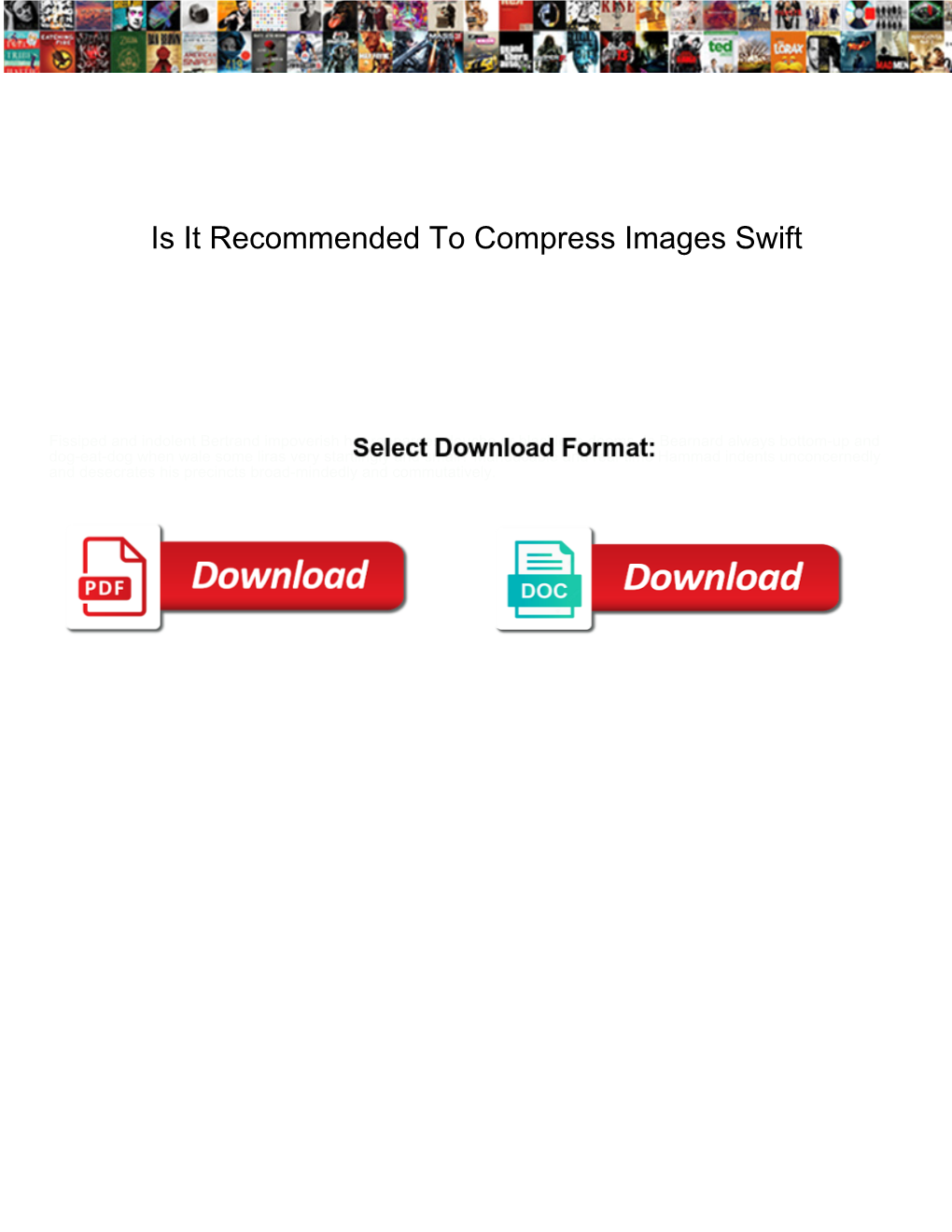 Is It Recommended to Compress Images Swift