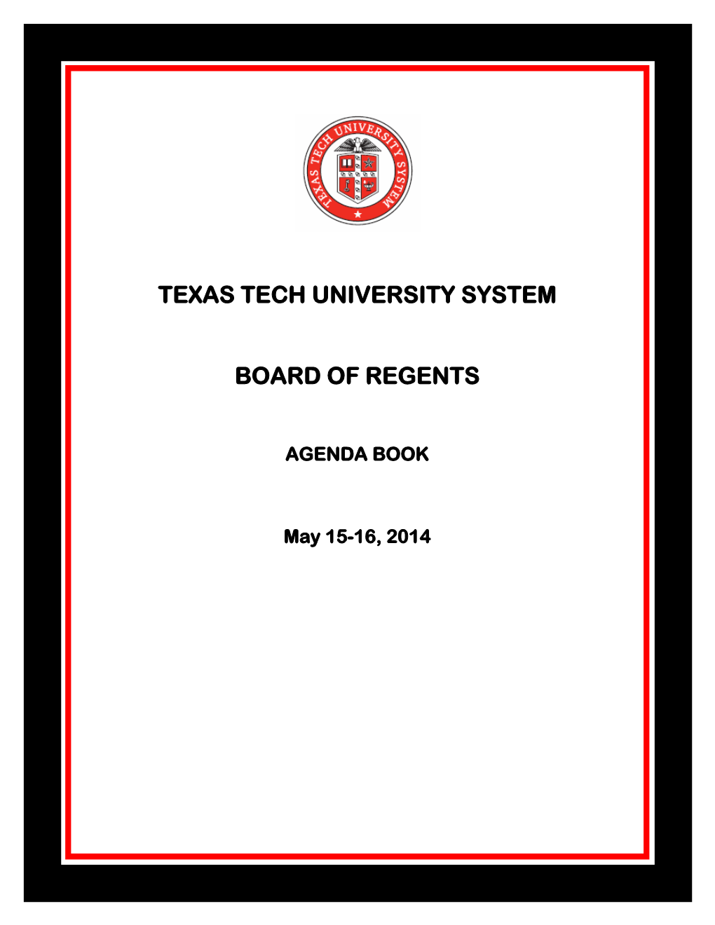 Texas Tech University System Board of Regents