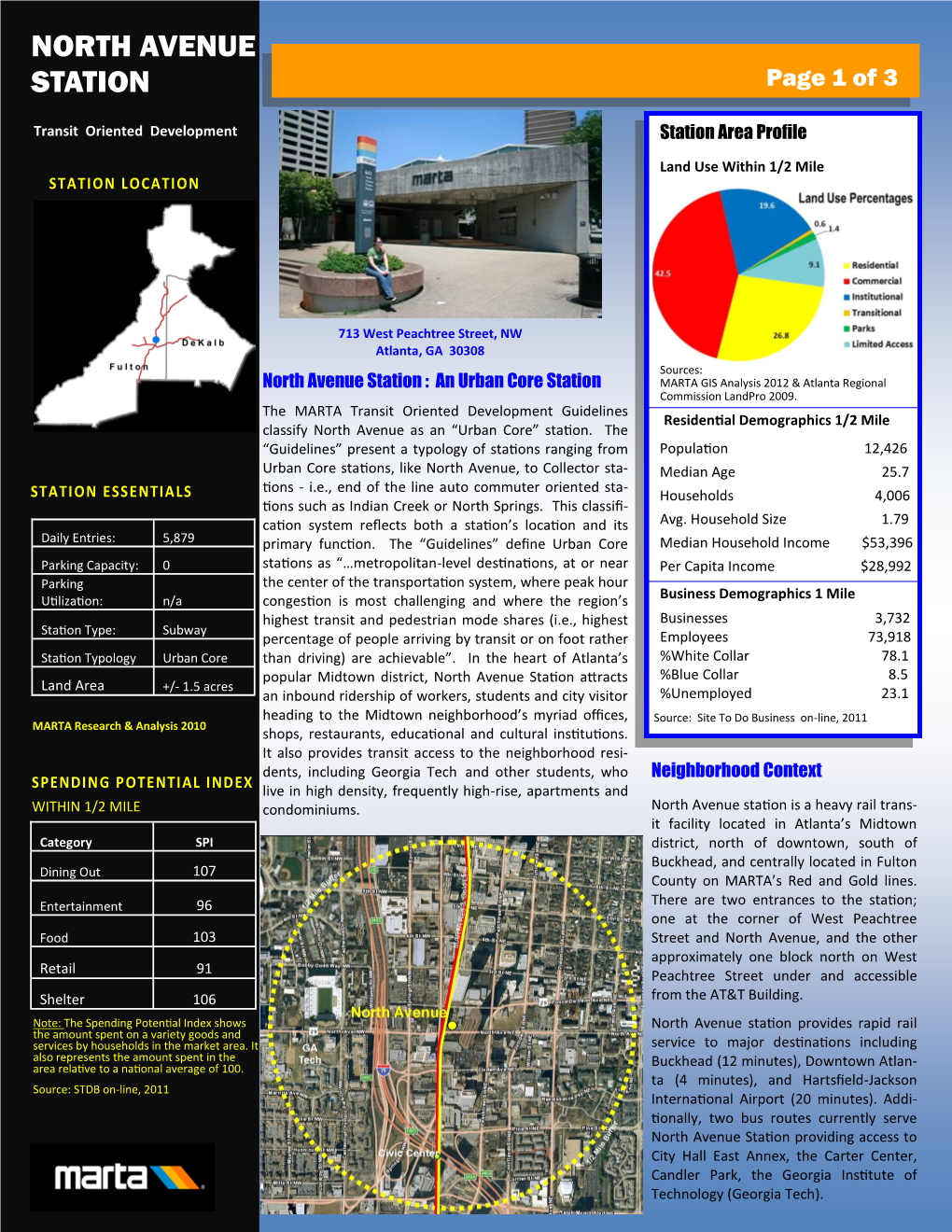 NORTH AVENUE STATION Page 1 of 3