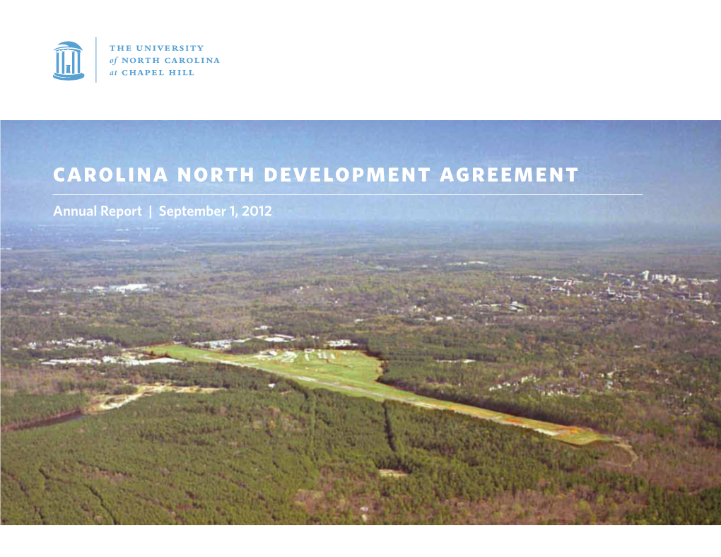 Carolina North Development Agreement