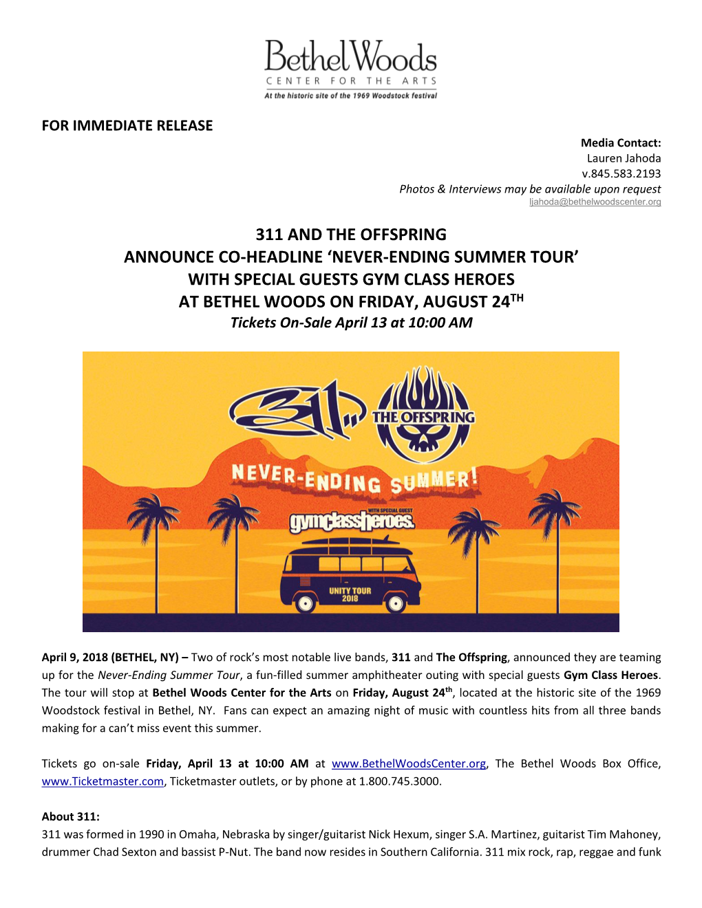 311 and the Offspring