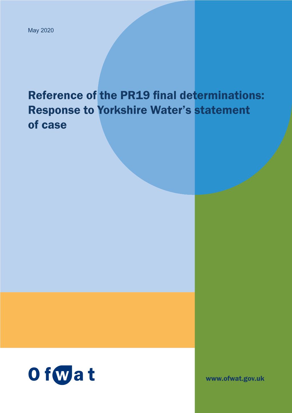 Response to Yorkshire Water's Statement of Case