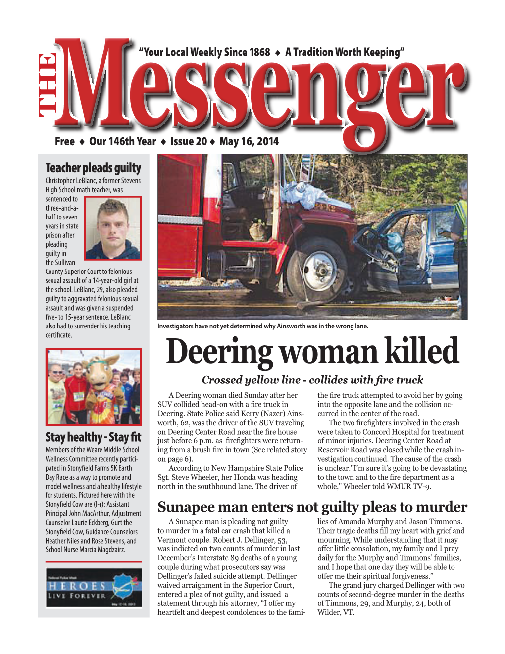 Deering Woman Killed