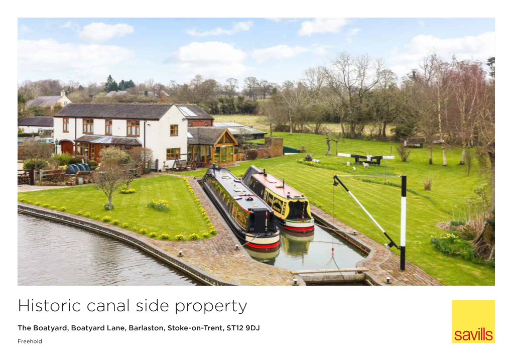 Historic Canal Side Property